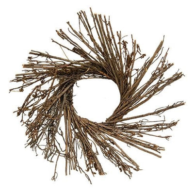 💙 Natural Twig Sunburst 9,5" Wreath