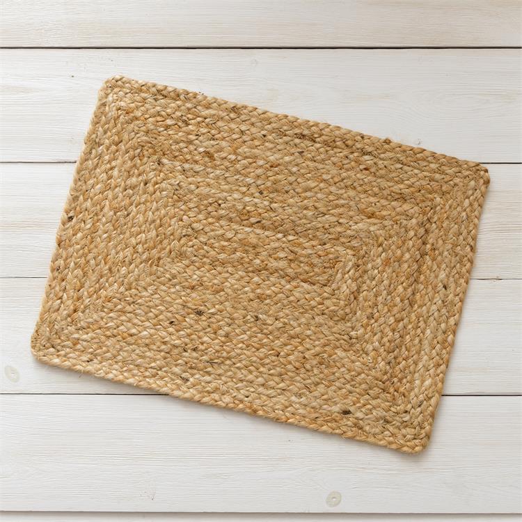 Set of 4 Natural Style Jute Placemats