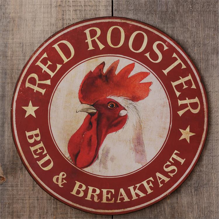 Red Rooster Bed & Breakfast 20" Sign