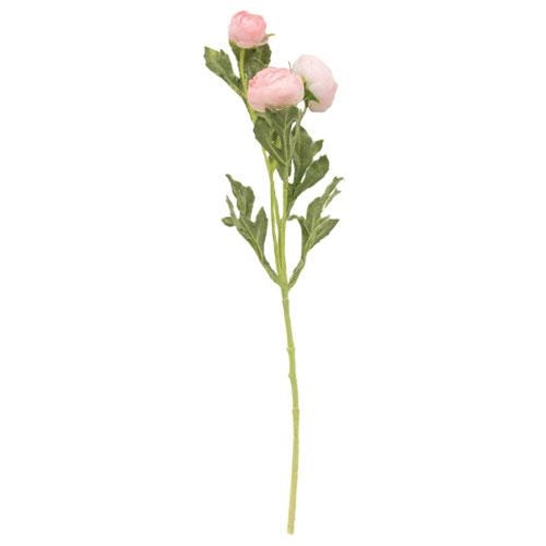 💙 Light Pink Lenten Rose 16" Faux Floral Spray