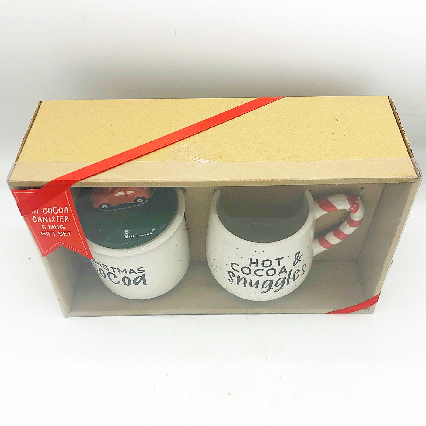 💙 Christmas Hot Cocoa Canister & Hot Cocoa Mug Gift Set