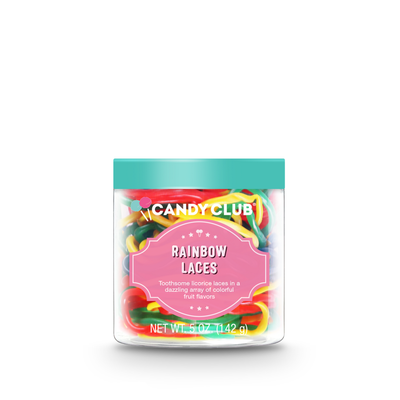💙 Candy Club Rainbow Laces Treat Cup