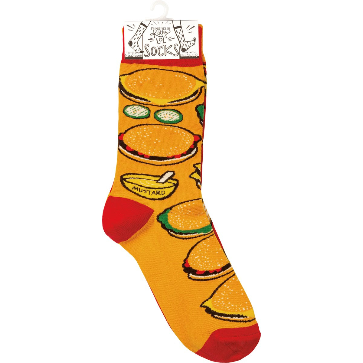 💙 Burgers & Fries Unisex Fun Socks