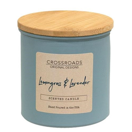 Lemongrass & Lavender 14 oz Jar Candle With Wood Lid