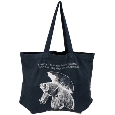 Surprise Me Sale 🤭 A Rainy Day At The Beach Is Better Tote Bag