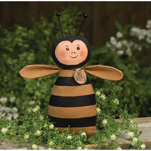 Bee Happy Bumblebee Primitive Country Doll