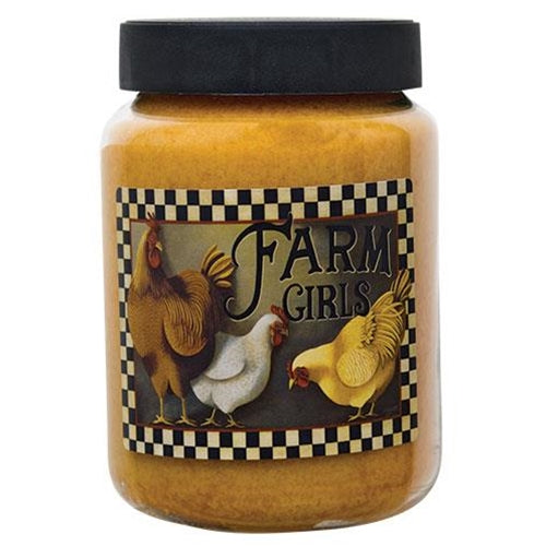 Farm Girls Butter Rum 26 oz Jar Candle