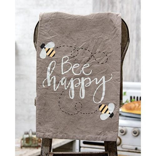 💙 Bee Happy Buzzing Dish Towel