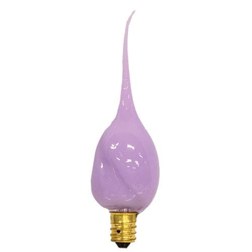 HAPPY BIRTHDAY🎂 💙 Pastel Purple 4W Bulb with Candelabra Base