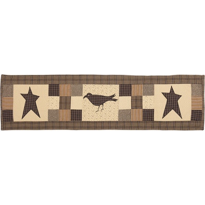 Kettle Grove Runner Crow and Star 13" x 48"