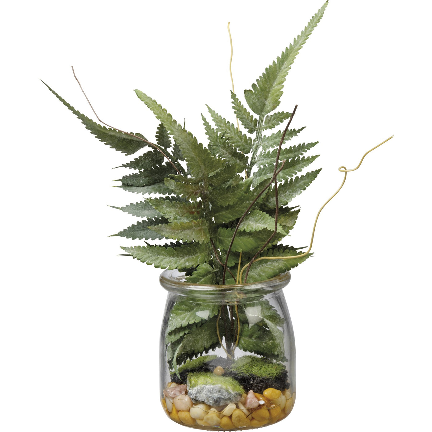 Boston Fern Faux Plant in Jar