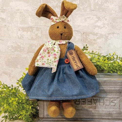Harriet the Bunny Fabric Easter Doll