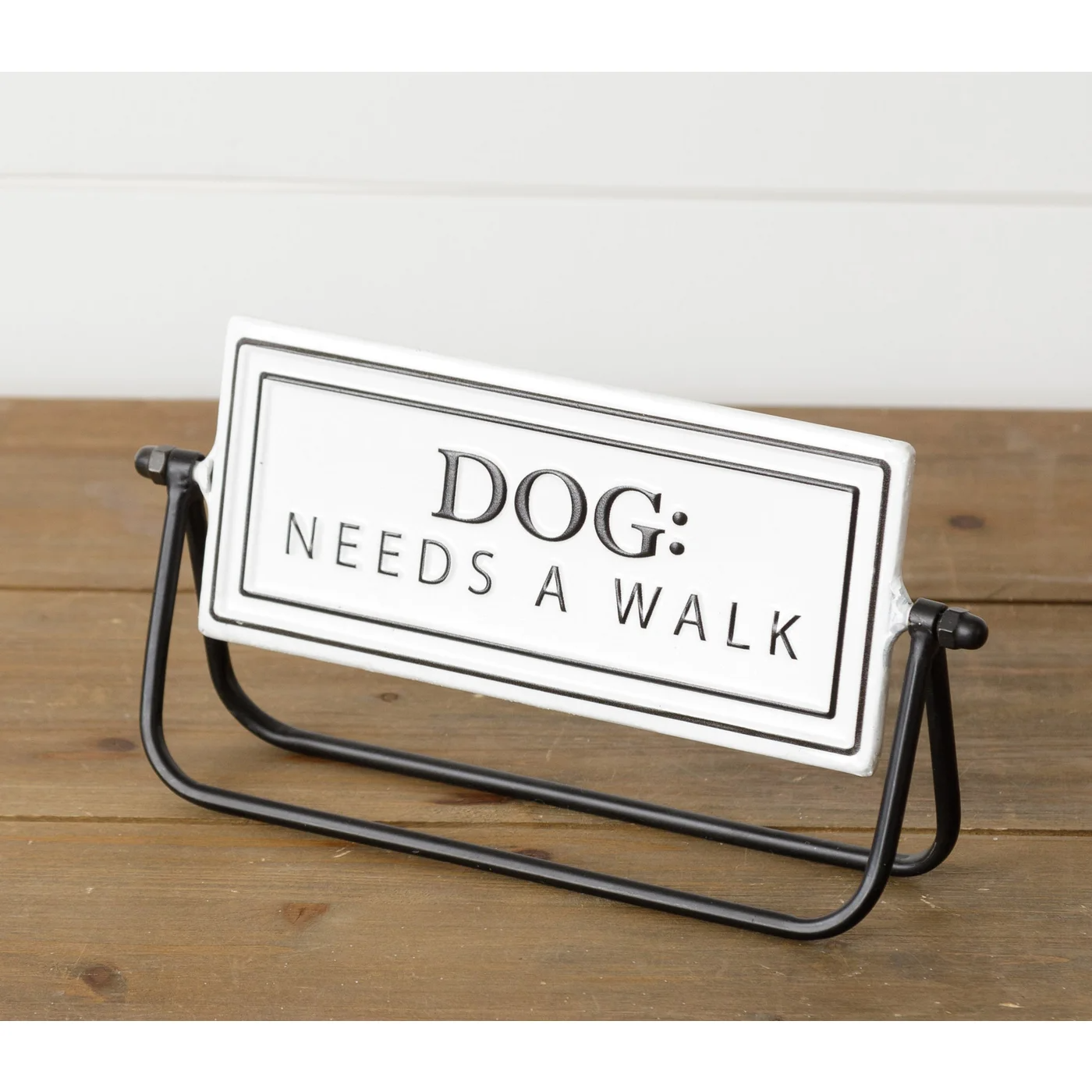 Dog Walked - Dog Needs A Walk Flip Sign