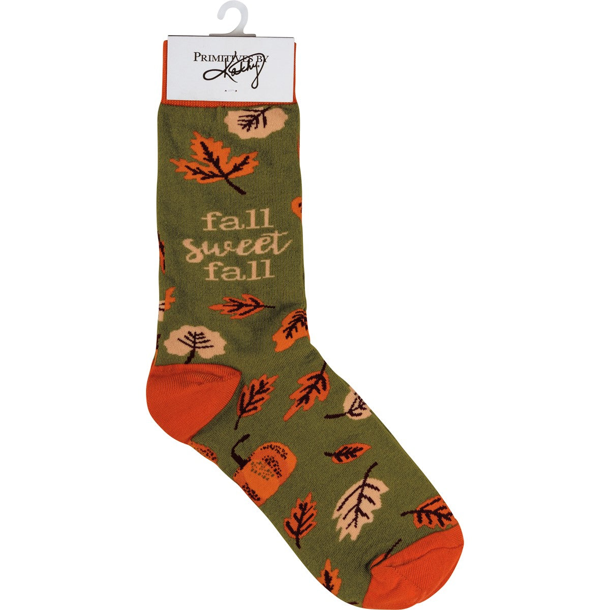 Fall Sweet Fall Leaves Unisex Fun Socks