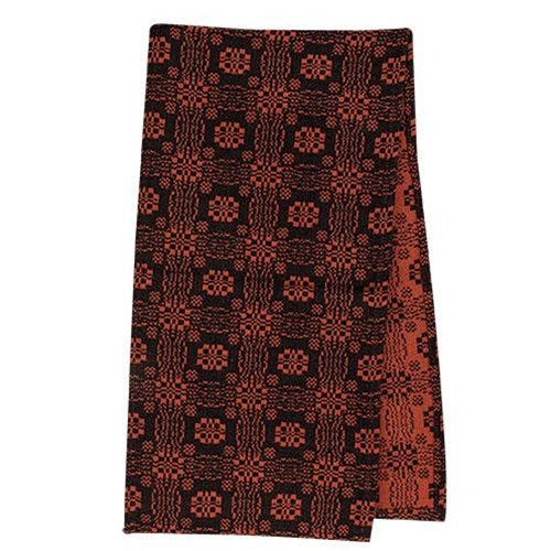 💙 Pumpkin & Black Gettysburg 58" Long Table Runner