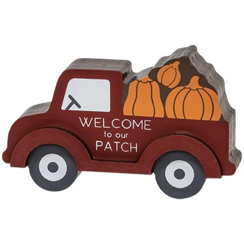 Pumpkin Patch Truck Chunky Sitter