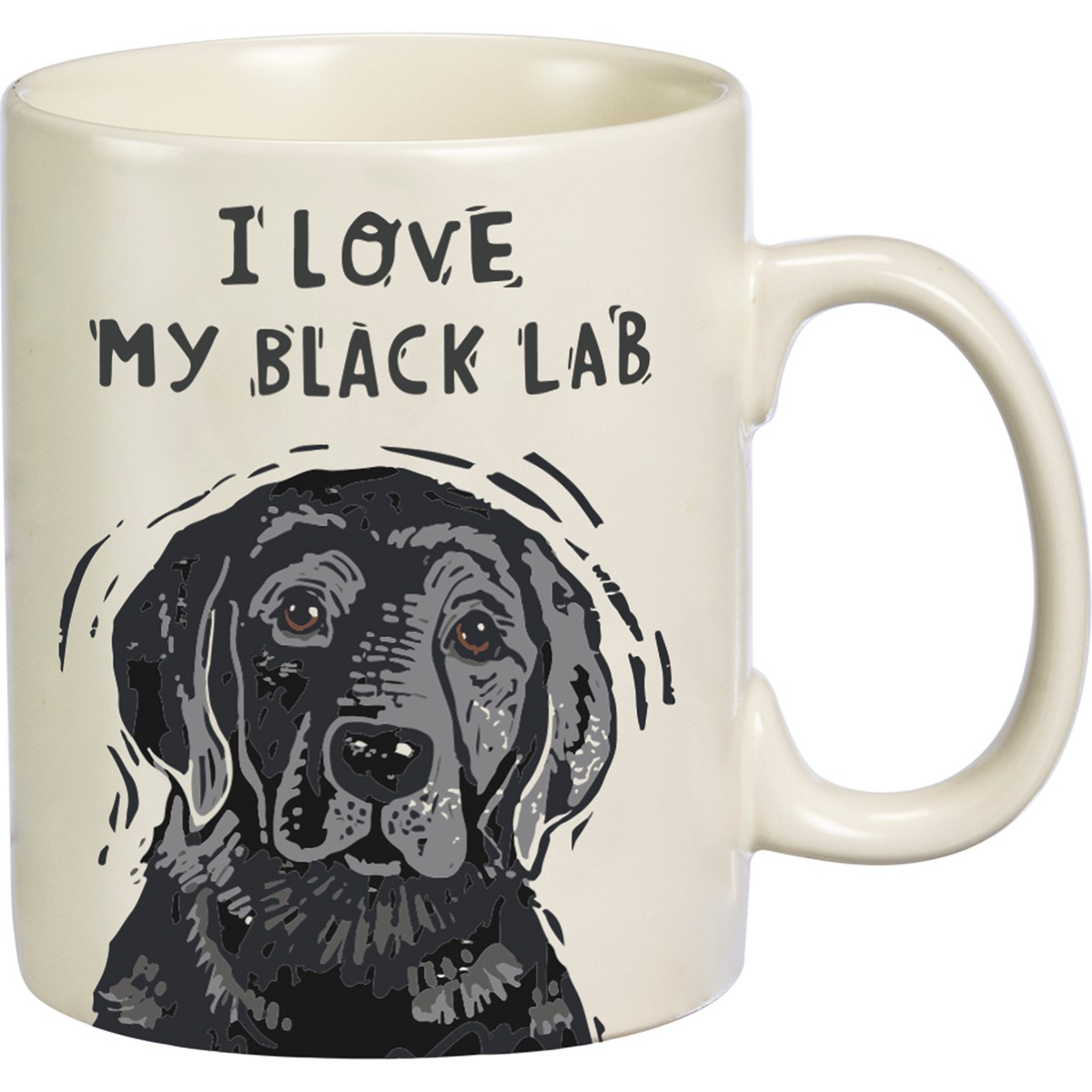 💙 I Love My Black Lab 20 Dog Mug