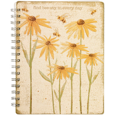 💙 Find Bee-uty In Every Day Spiral Notebook
