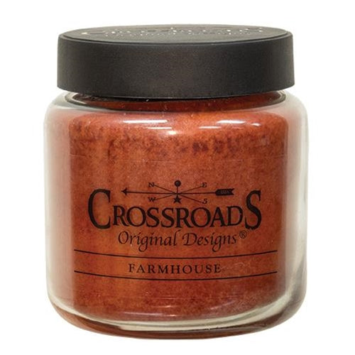 Farmhouse 16 oz Jar Candle Crossroads