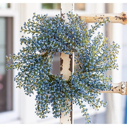💙 Sky Blue Astilbe Small Wreath Ring