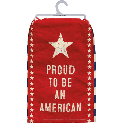 Proud to be an American Dish Towel