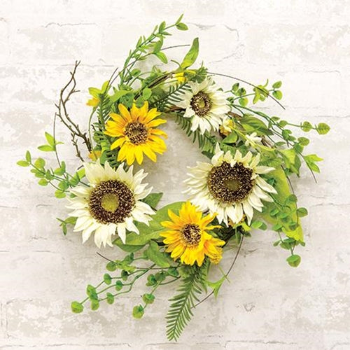 Summer Summit 12" Faux Floral Small Wreath