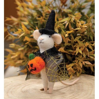 💙 Witch Mouse Felt Ornament