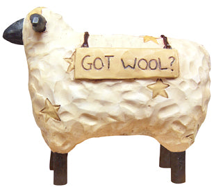 Got Wool? Sheep Figure