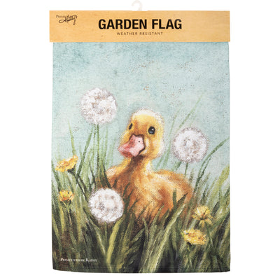 💙 Baby Duck in Field Garden Flag