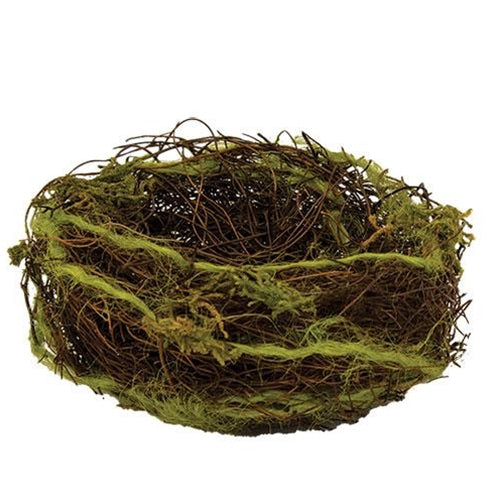 💙 Mossy Natural 5" Bird Nest