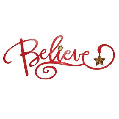 HAPPY BIRTHDAY🎂 Believe 29" Cutout Wall Sign